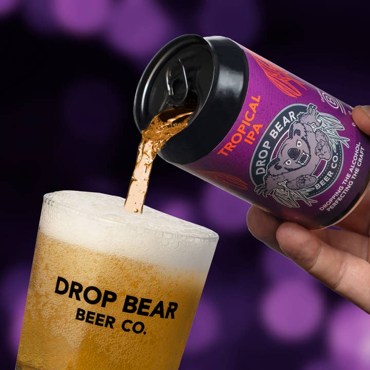 Drop Bear Beer Co – wholesale Non-alcoholic beer – Drop Bear Beer Tropical IPA 330ml Can1
