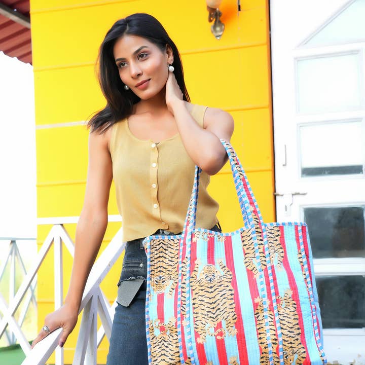 CYC - Wholesale Tote Bag - Women's - The Tibetan Tiger Tote69