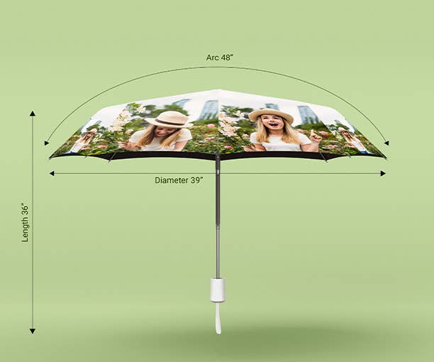 CanvasChamp – wholesale Umbrella – Unisex – Personalized Photo Design Umbrella for Sun, Rain & Travel6