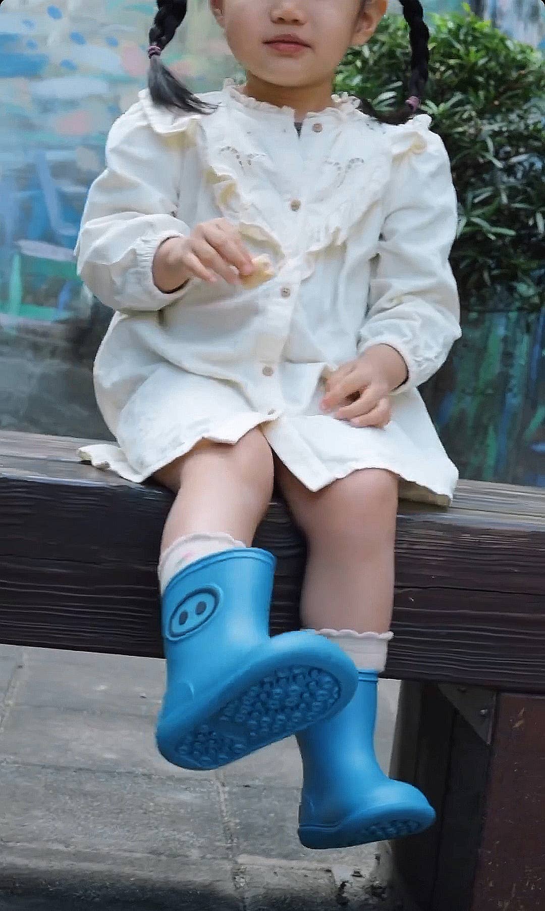 BOXBO – Großhandel Gummistiefel – Kinder – BOXBO Kinder-Gummistiefel KAWAÏ Blau3