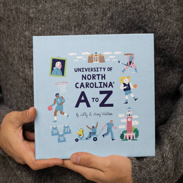 Collegiate ABCs - Wholesale Preschool Book (3-5) - University of North Carolina A to Z Children’s Book7