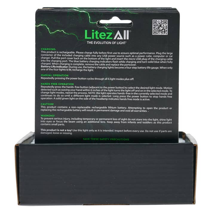 LitezAll - Wholesale Flashlight - LitezAll Motion Activated LED Headlamp19