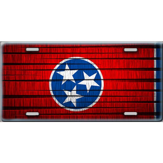 Placa de matrícula de bandera de Tennessee para venta al por mayor de Make It Yours