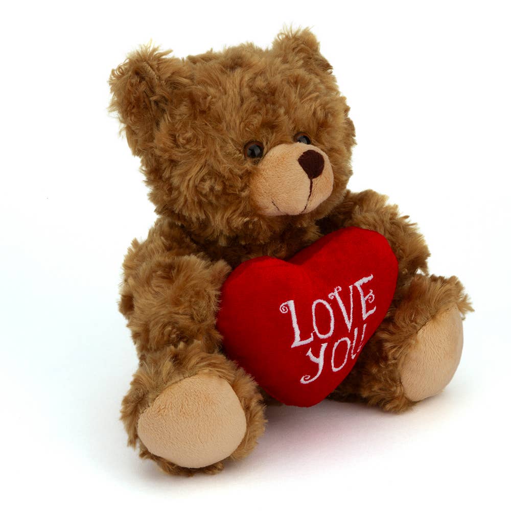 Plushland - Vendita all'ingrosso Peluche - Bambini e neonati - Orsacchiotto di San Valentino da 6″ e 9″ | Peluche con Cuore Ti Amo1