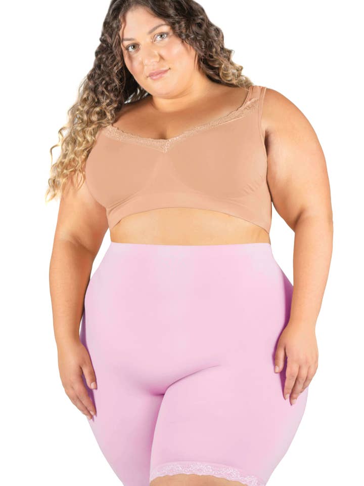 B Free AUSTRALIA - Wholesale Athletic Shorts - Women's - Anti Chafing High Rise Long Cotton Shorts22