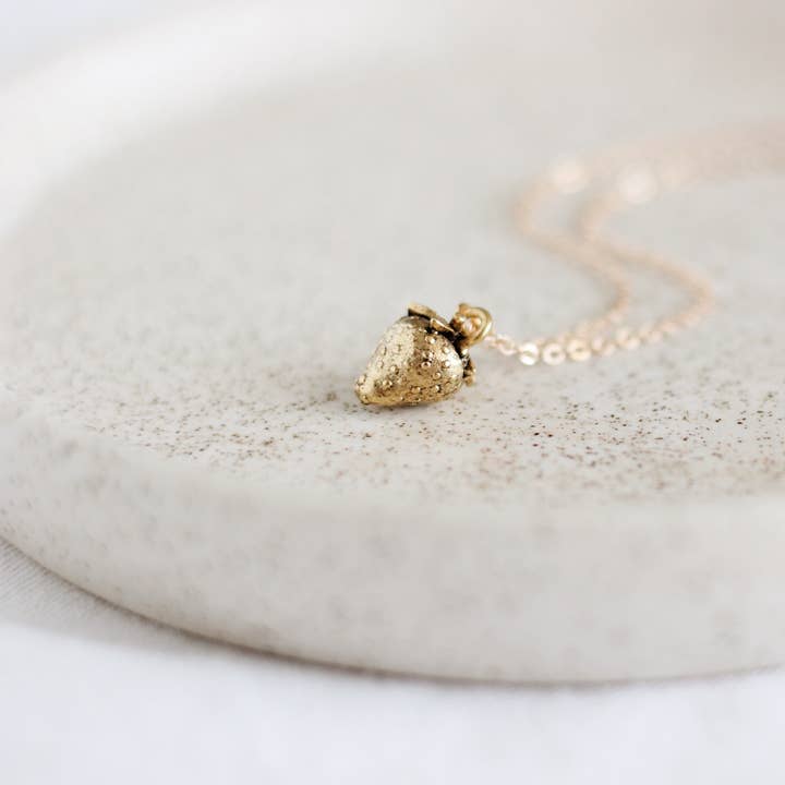 Birch Jewellery - Wholesale Pendant/Charm Necklace - Strawberry Necklace