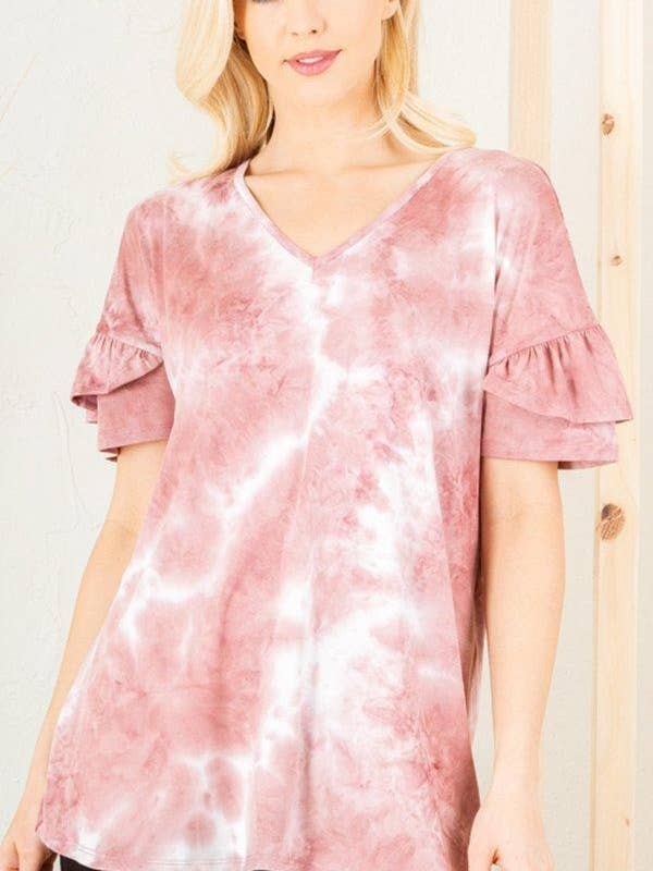 Tie-dye Top för wholesale av Ritz Collections