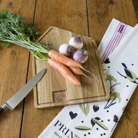Wooden cutting board - Quartier L (made in France) for wholesale by Reine Mère