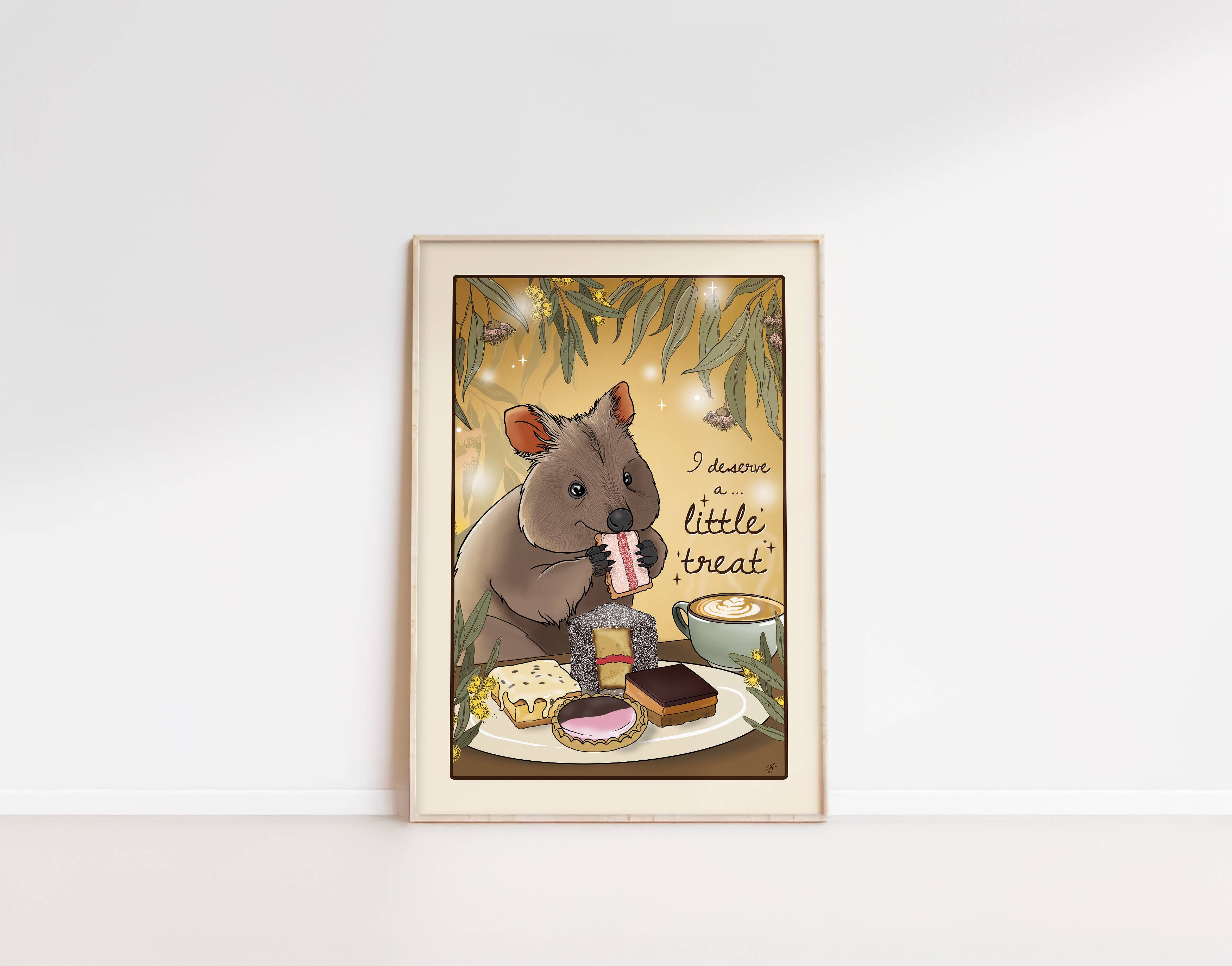 Little Green Mini Creative - Wholesale Art print - Little Treat Art Print | Australian Wall Art