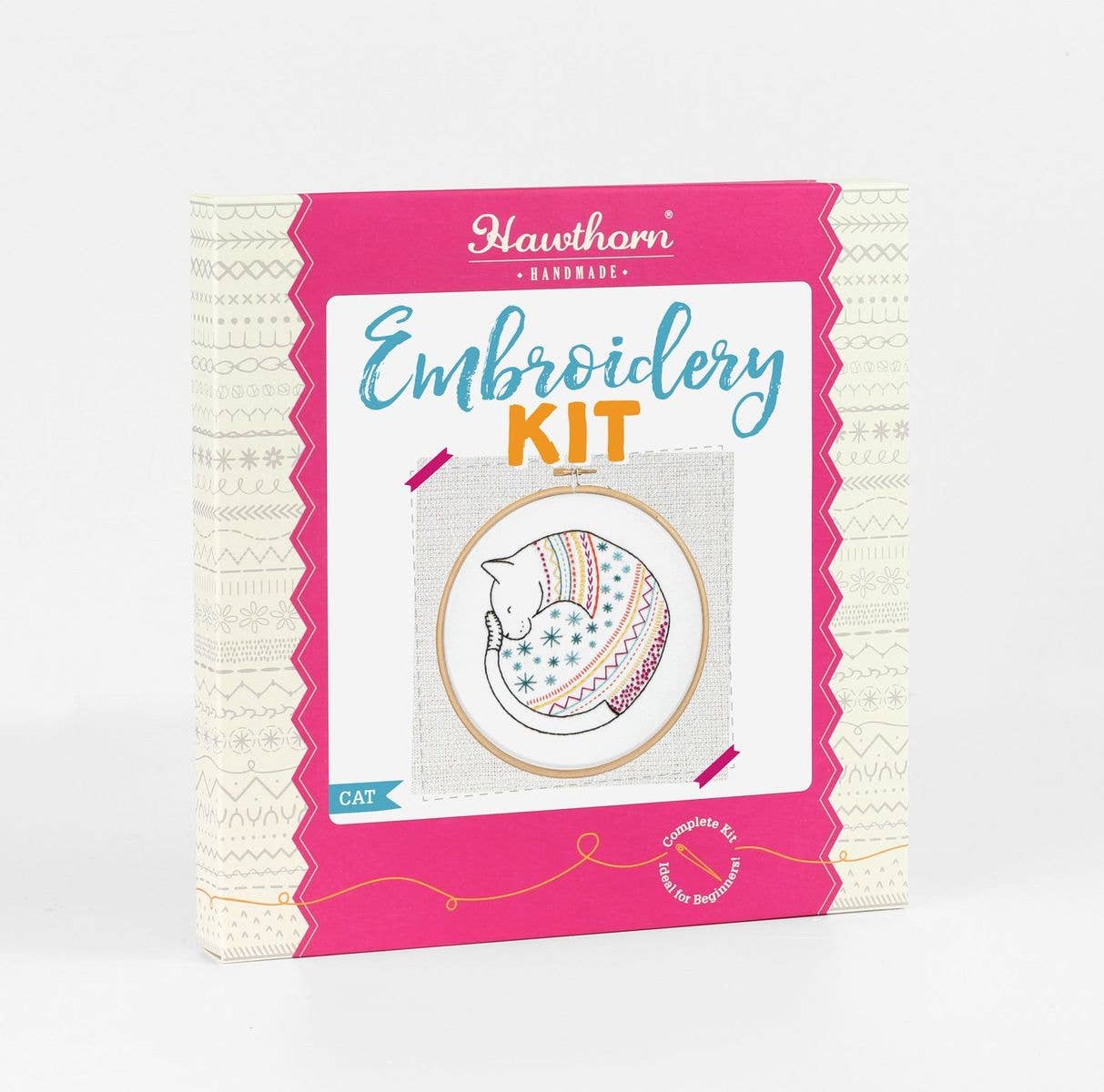 Hawthorn Handmade (US Duties Paid) - Wholesale Craft Sewing Kit - Cat Embroidery Kit | Complete Craft Kit for Beginners5