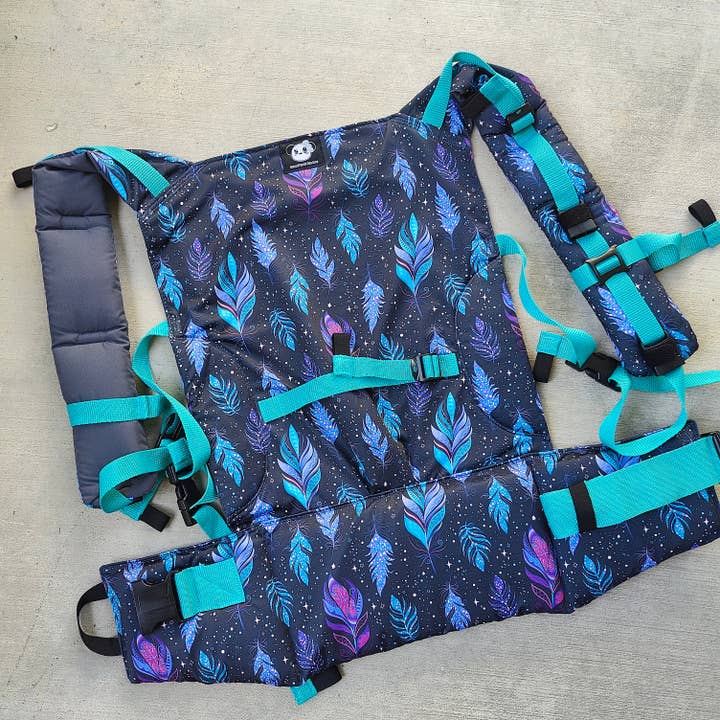 Piuma magica - Fibbia completa Mer Duo2 per la vendita all'ingrosso da parte di Naked Panda Designs