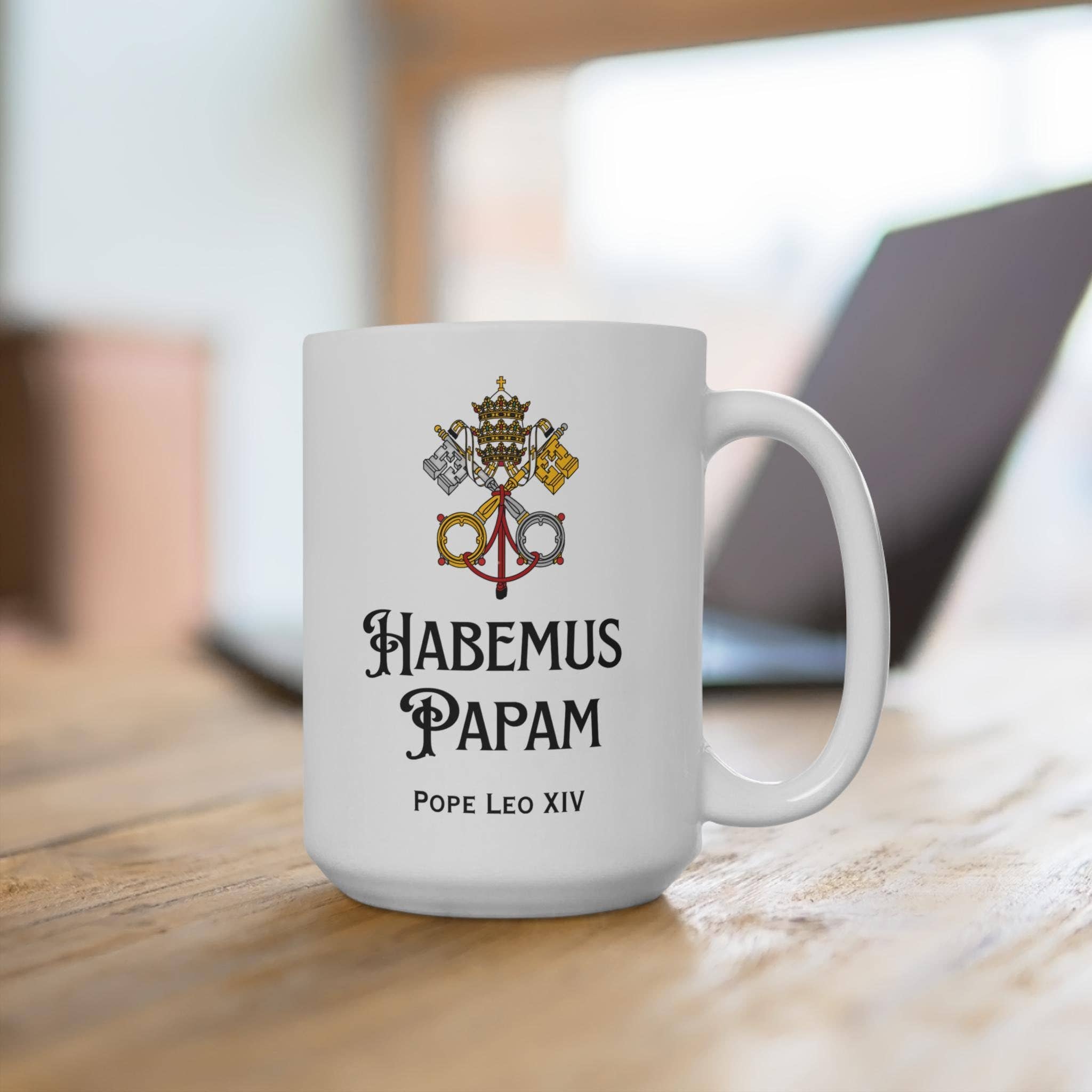 CVH DREAMY LTD – wholesale Coffee mug – Habemus Papam Mug, Pope Leo XIV Mug, Catholic Mug1
