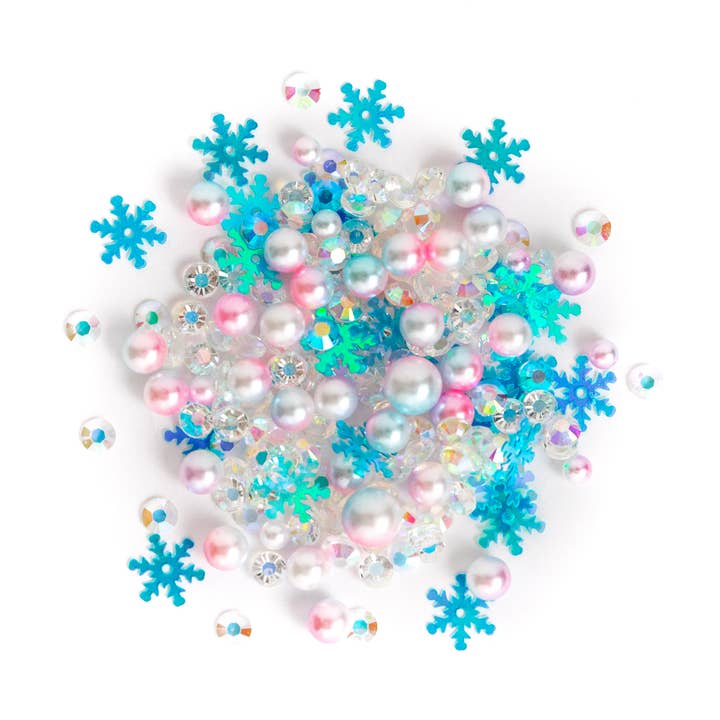 Glacier - Sparkletz Basteldekorationen für den Großhandel von Buttons Galore & More