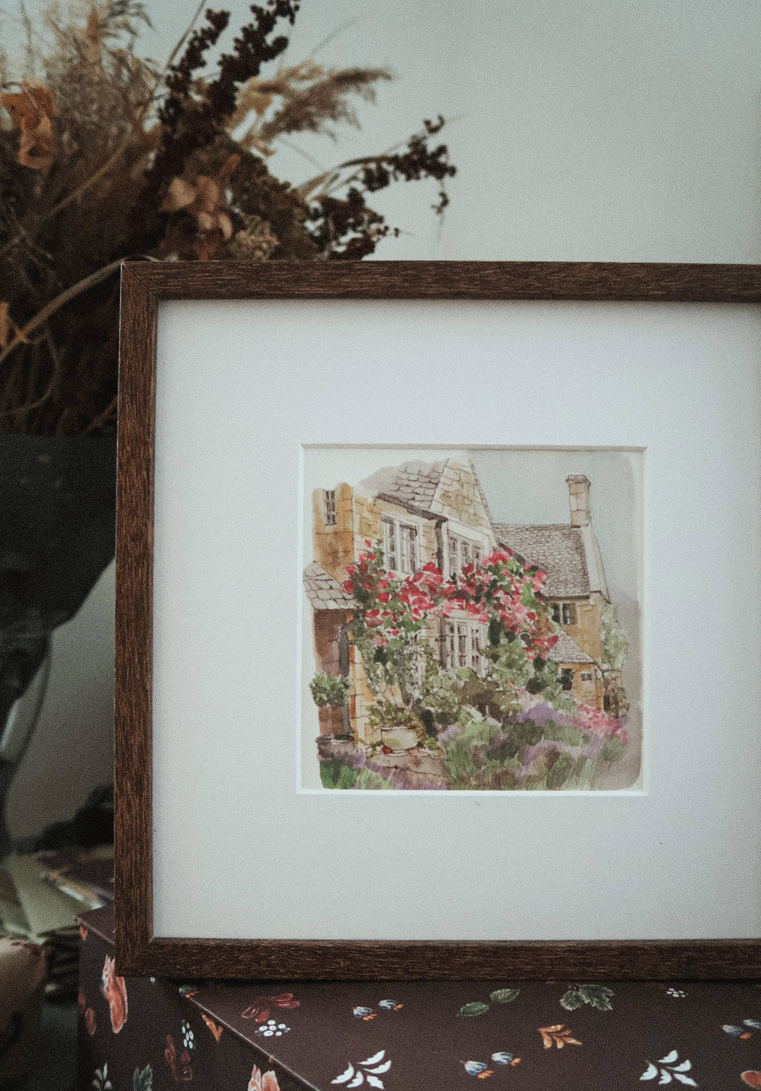 MyDesignPictures - Wholesale Everyday Greeting Card - Blooming garden / Folded Card3