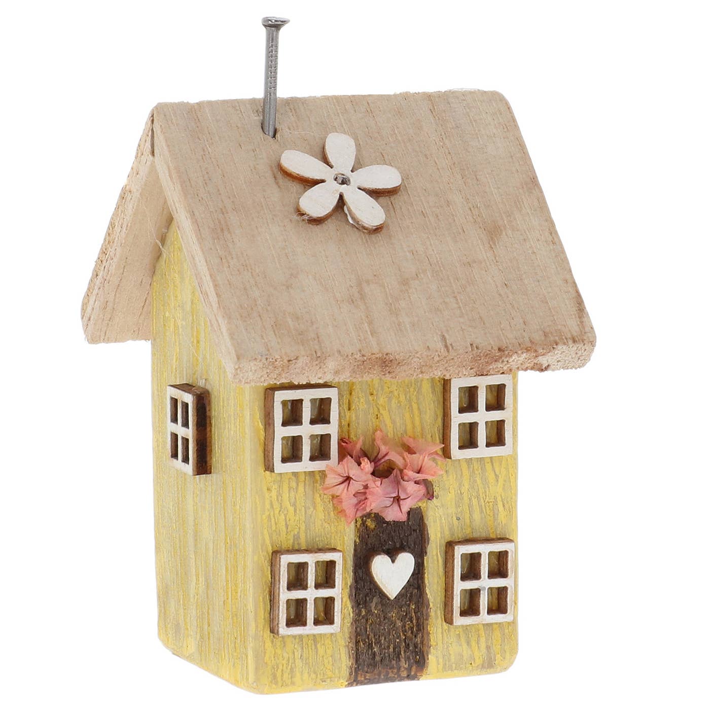 Joe Davies - Wholesale Decorative Tabletop Object - Spring Folk Art Single House Mini2