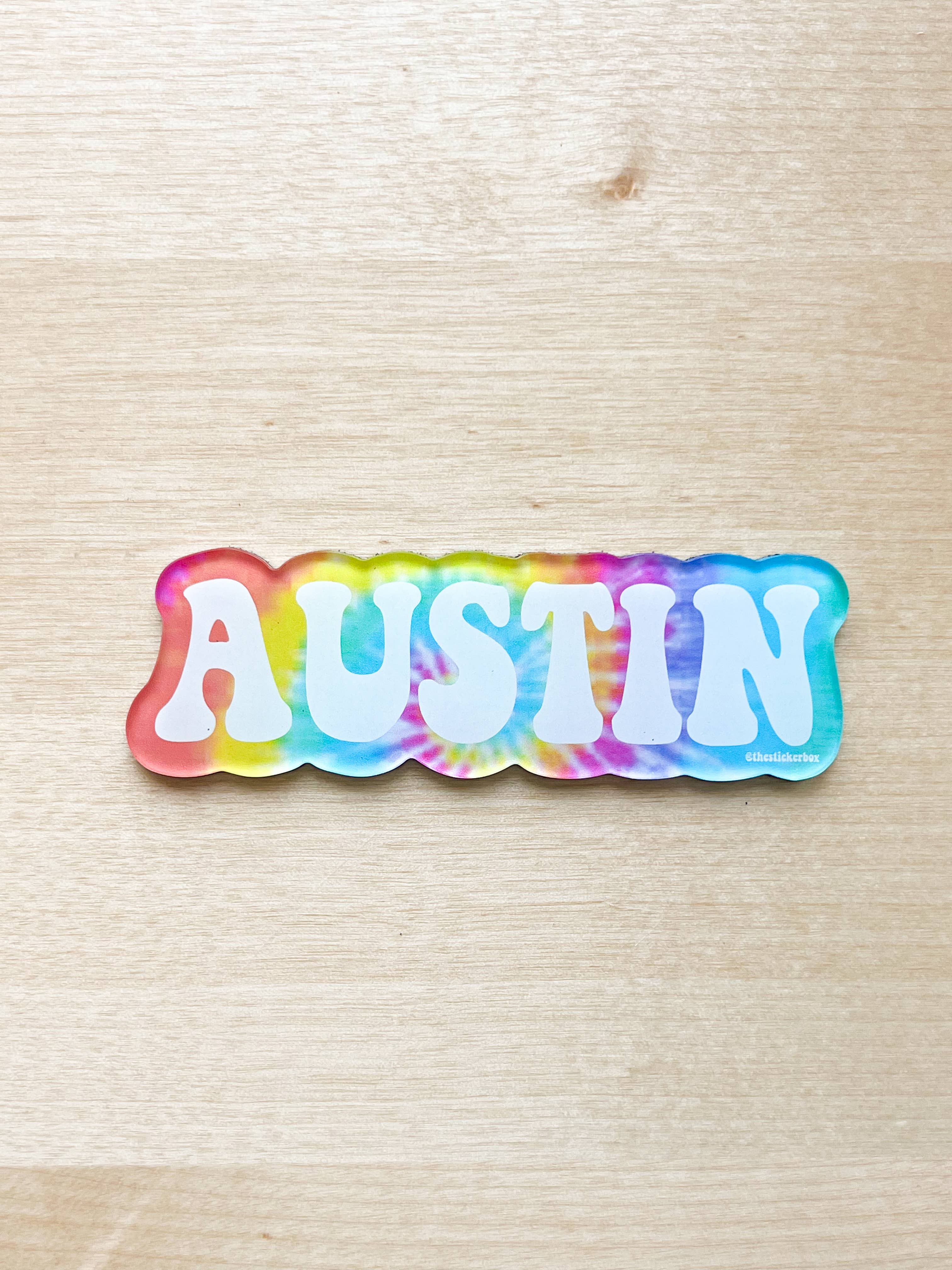The Sticker Box | Texas Inspired Stickers & Magnets – Íman por atacado – Íman de Acrílico de Austin, Texas – Favorito da Loja de Souvenirs & Presentes3
