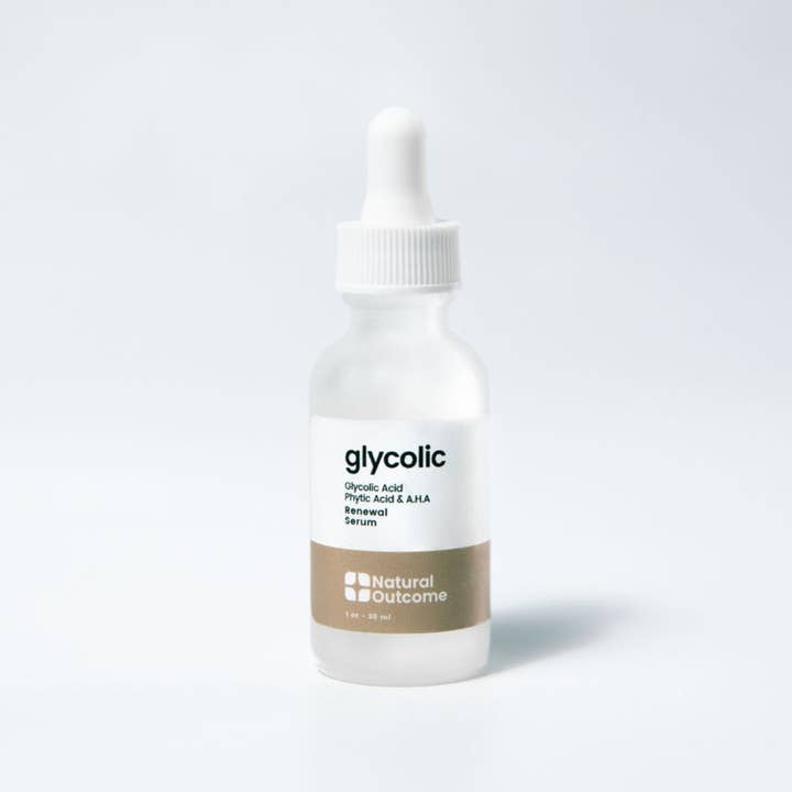 Natural Outcome Skincare - Wholesale Facial Serum/Concentrate - Glycolic Acid Facial Serum - Renewal Face Serum