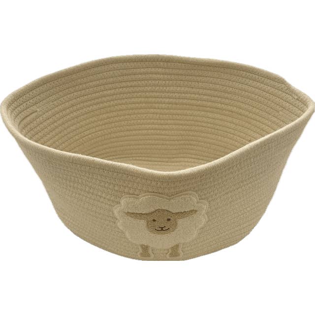 Lammbomullsrepkorg för wholesale av Baby Bundle