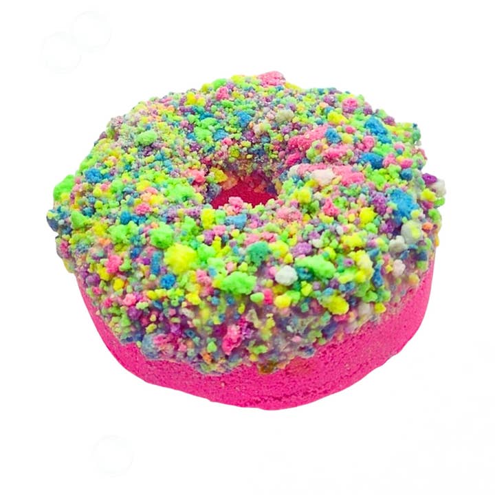 garb2ART - Wholesale Bath Bomb/Fizz - Donut Bath Bomb | Unicorn (Fizzy Top)