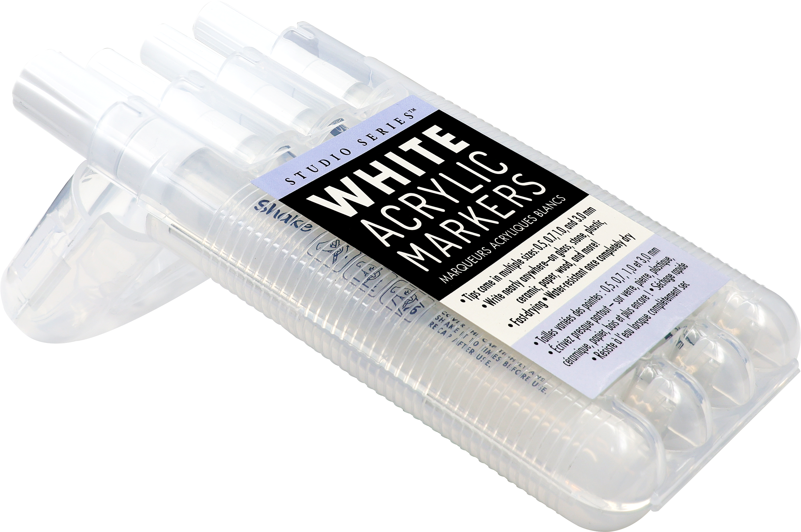 Peter Pauper Press - Wholesale Marker - Studio Series White Acrylic Markers1