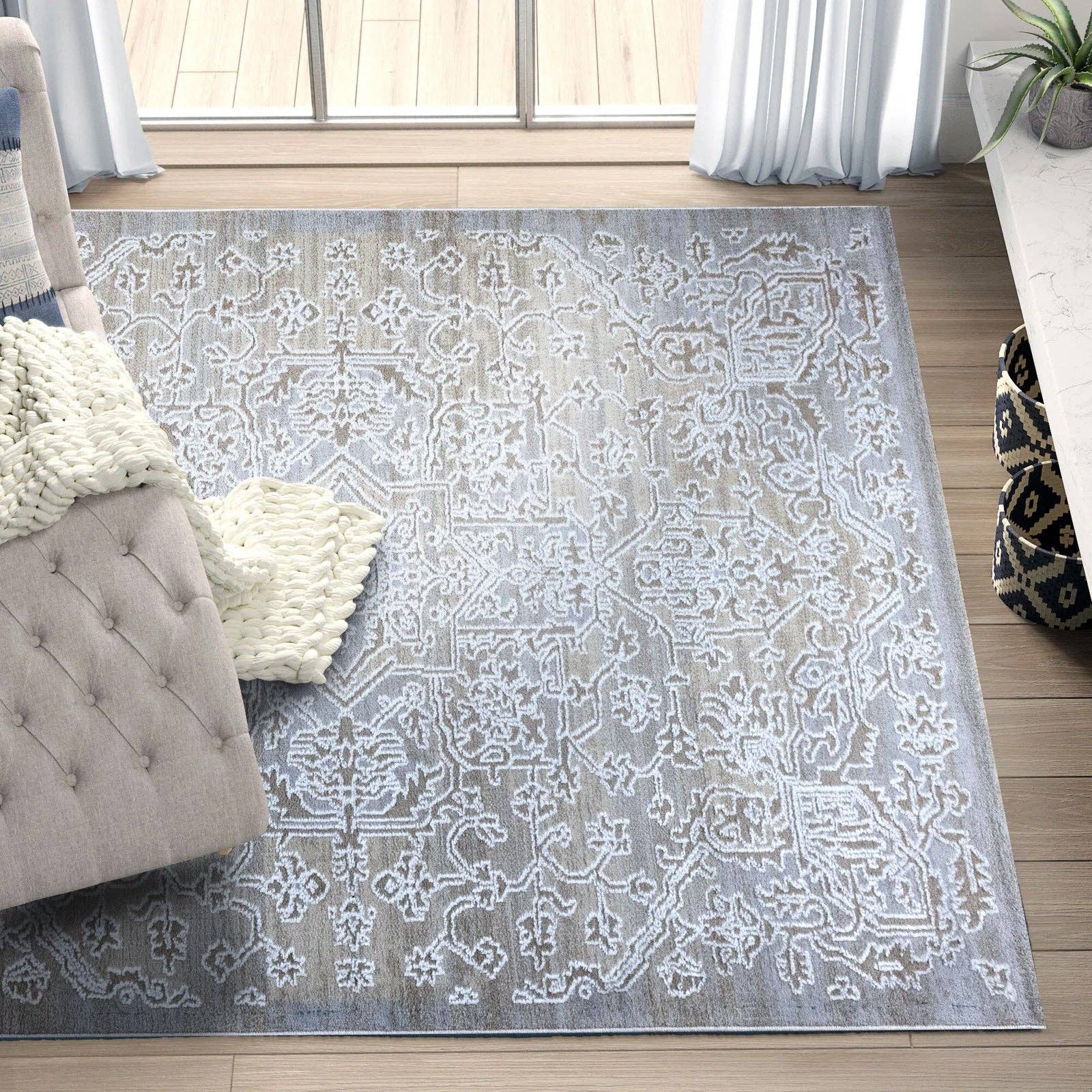 Rugura – Großhandel Teppichvorleger – Vintage-Effekt-Teppich8