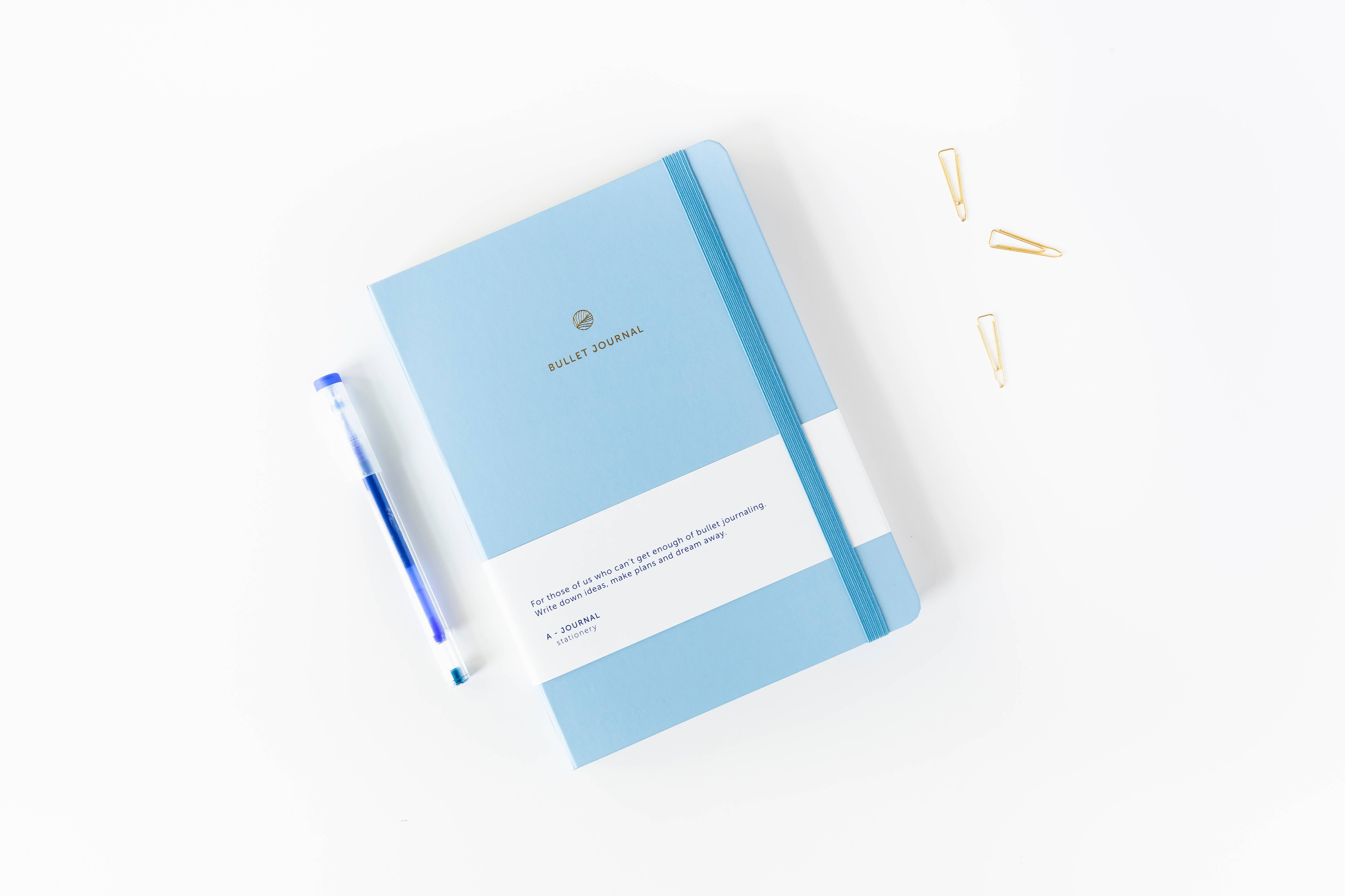 Blue Bullet Journal for wholesale on Faire3