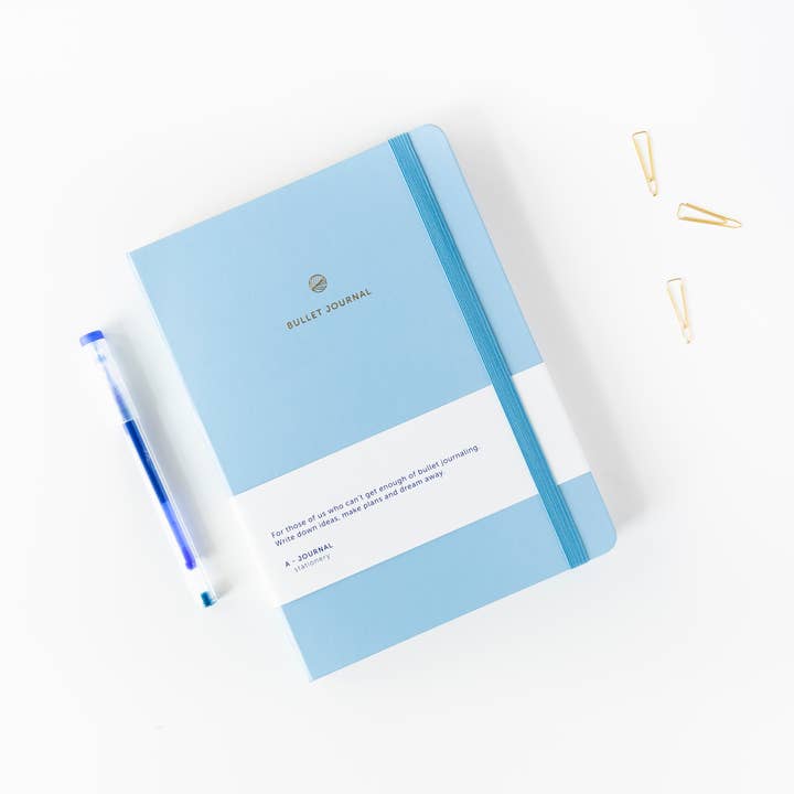 Blue Bullet Journal for wholesale on Faire3