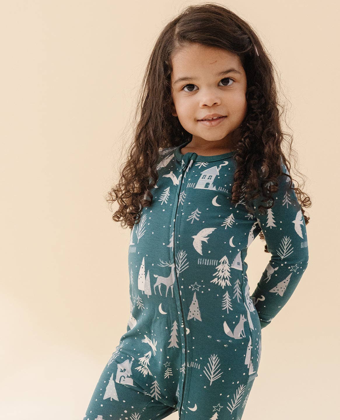 Lark - Wholesale Jumpsuit - Baby - Holiday Convertible Footie in Winter Wonderland4