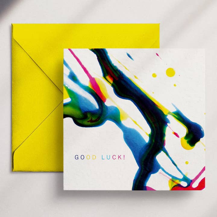Good Luck! - Greeting Card for wholesale by Wendy Bell Designs