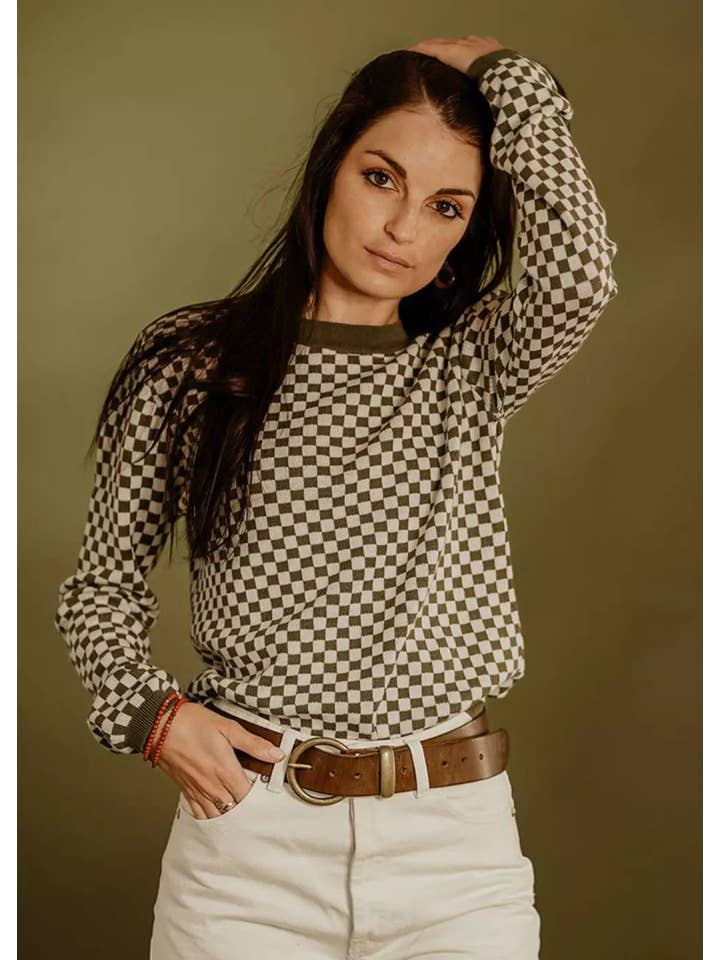 WILDUST - Wholesale Knit Sweater - Women's - JUMPER - KHAKI7