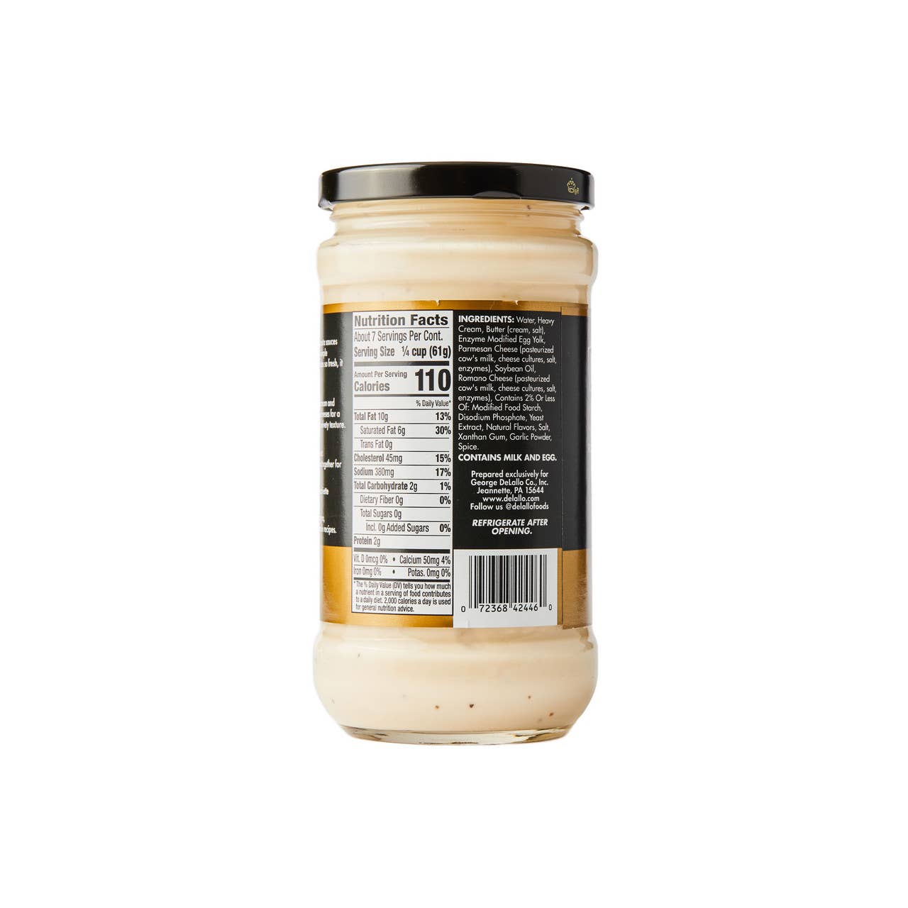 Delallo - Wholesale Pasta Sauce - Alfredo Sauce1