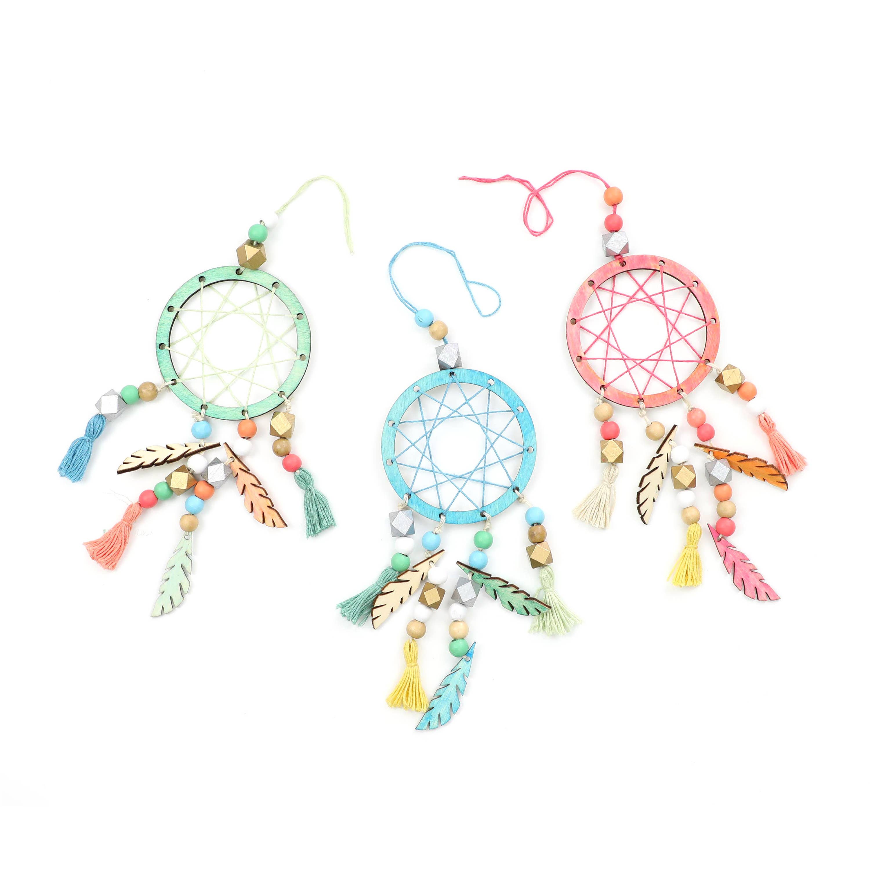 Cotton Twist (USA DUTIES PAID) – wholesale DIY craft kit – Child – Make Your Own Dreamcatcher Craft Kit1