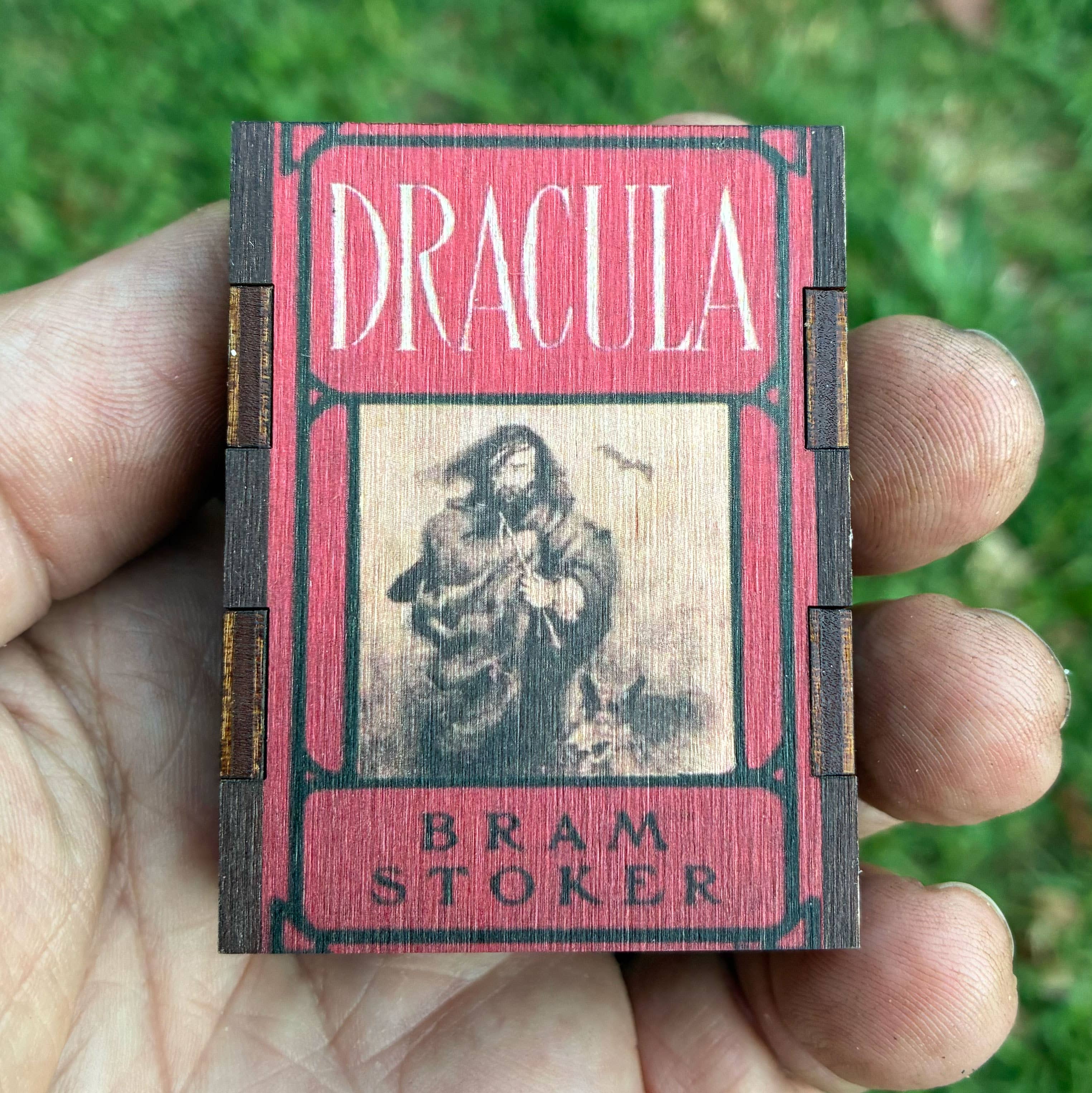 Most Amazing - Vente Allumettes - Allumettes • Boîtes d'allumettes en bois Dracula de Bram Stoker6