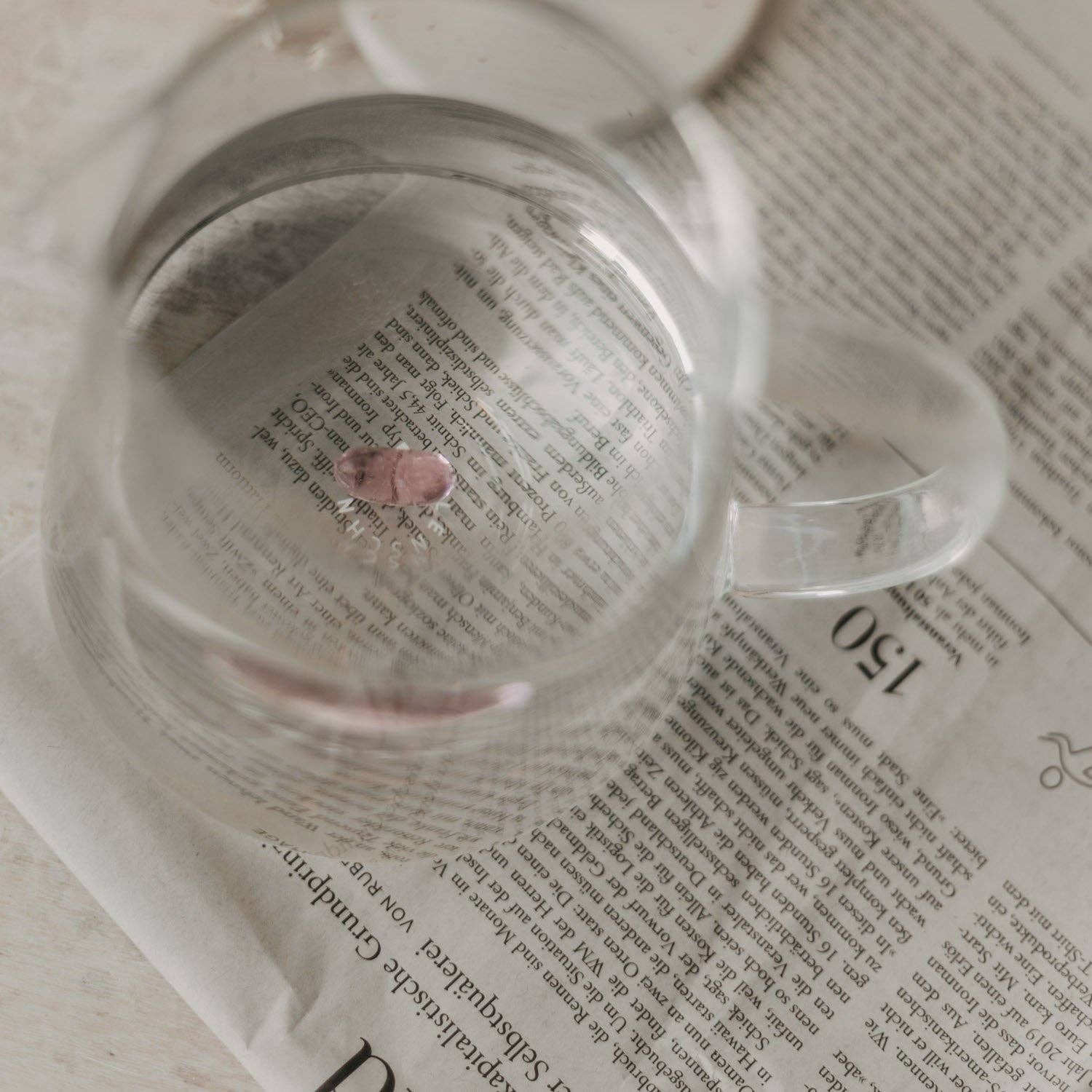 Eulenschnitt - Wholesale Carafe - Carafe Heart Shape Pink (PU = 4 pcs)3