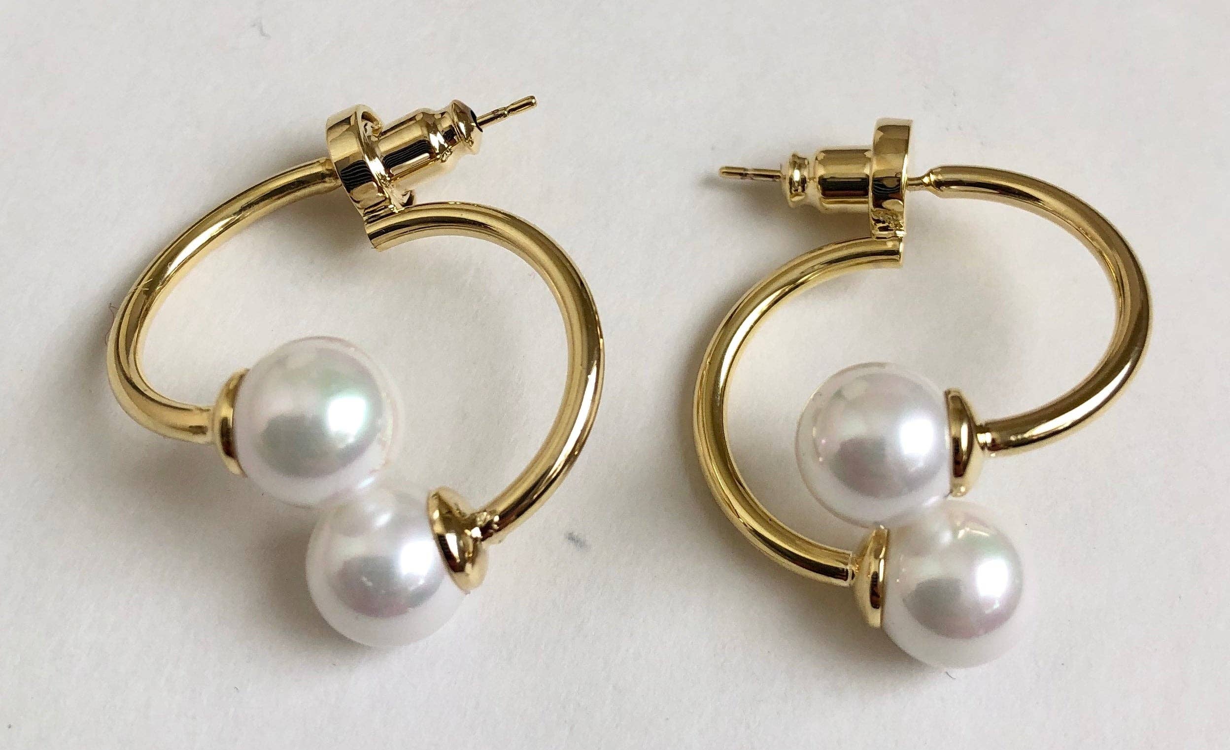 Studio G - Wholesale Hoop Earrings - #950  Front-Back Loop Earring0