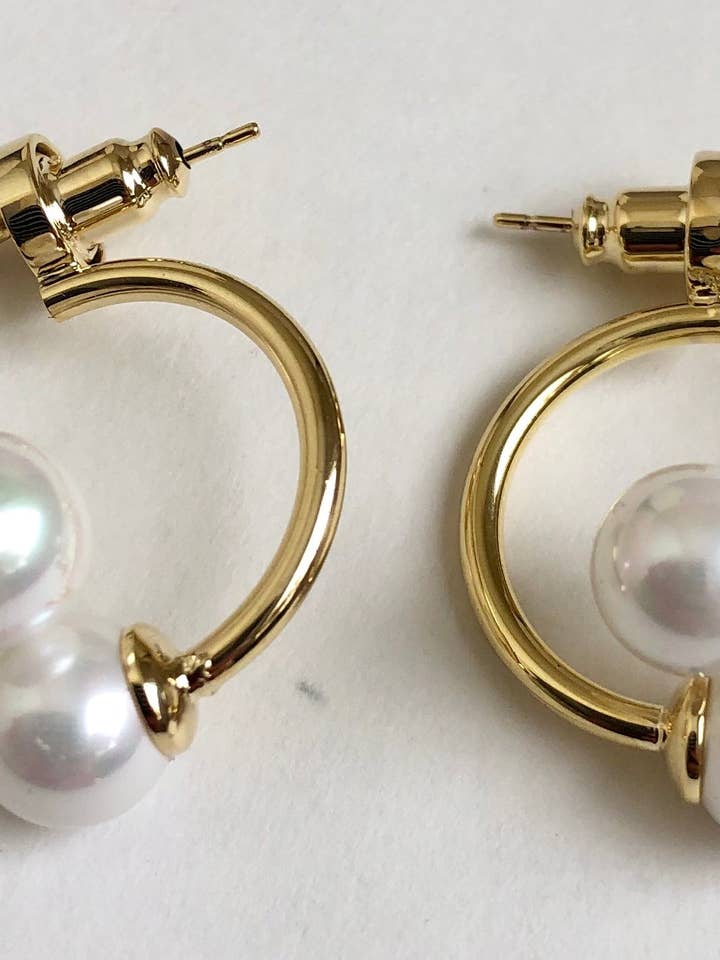 #950 Front-Back Loop Earring for wholesale by Studio G