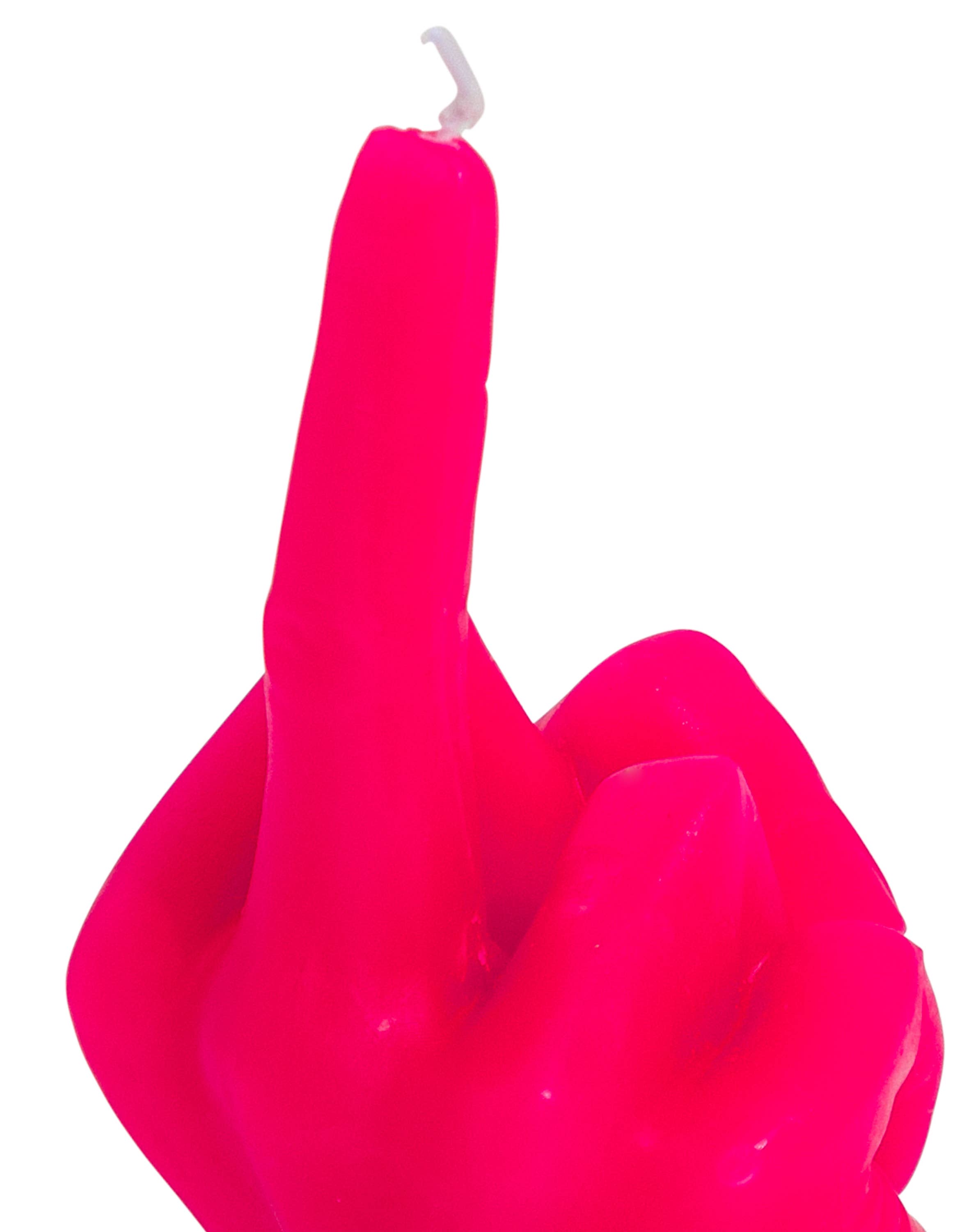 McGowan & Rutherford Ltd – wholesale Novelty candle – Hot Pink Middle Finger Candle2