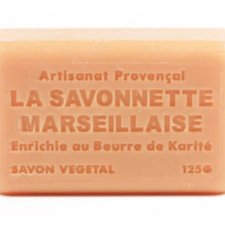 French Soap Wholesale - Wholesale Bar Soap - 125g Peach Wholesale French Soap