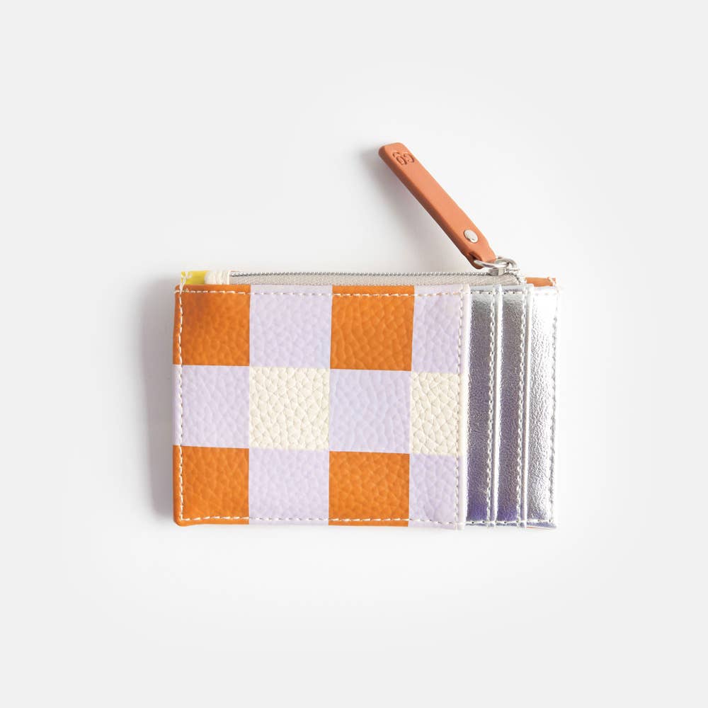 Caroline Gardner - Wholesale Coin Purse - Women's - Multi Check Cardholder Coin Purse2