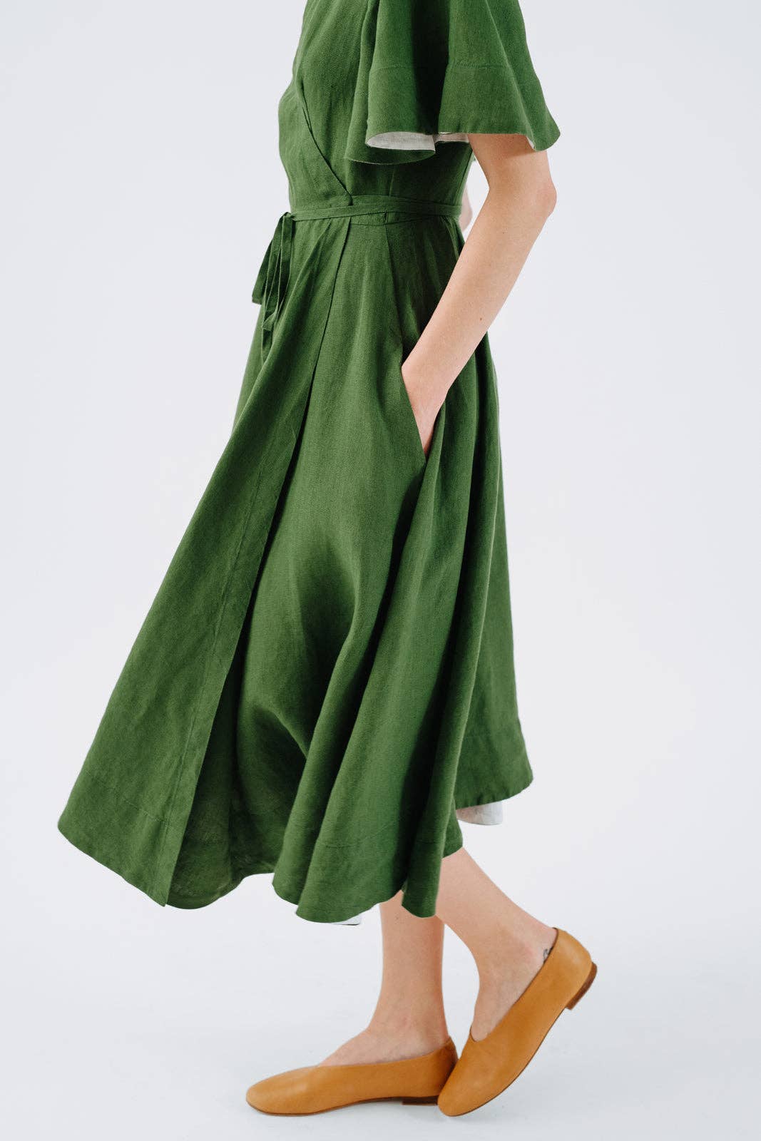 Son de Flor - Wholesale Jurk - Dames - Wikkeljurk met vlindermouwen7