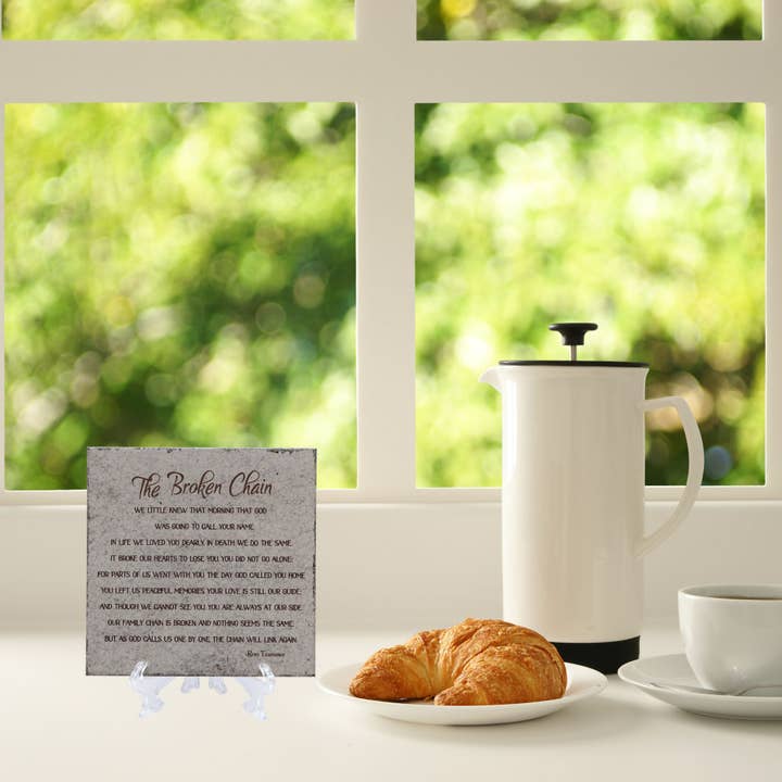 Dicksons - Wholesale Decorative Tabletop Object - The Broken Chain Decorative Ceramic Tile3