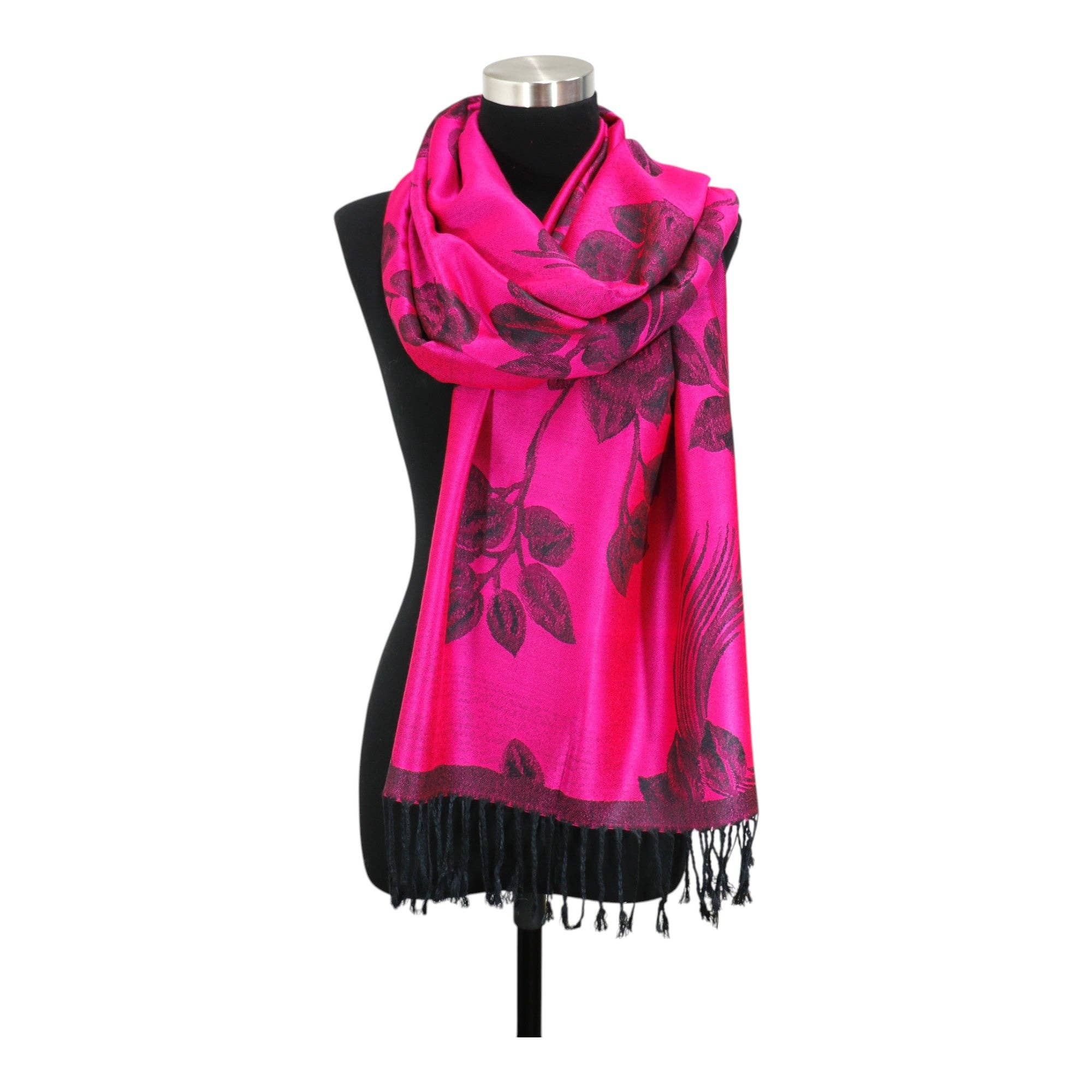 TAPA fashion – wholesale Wrap – Women's – Rose Pashmina RP2025. (12pc)24