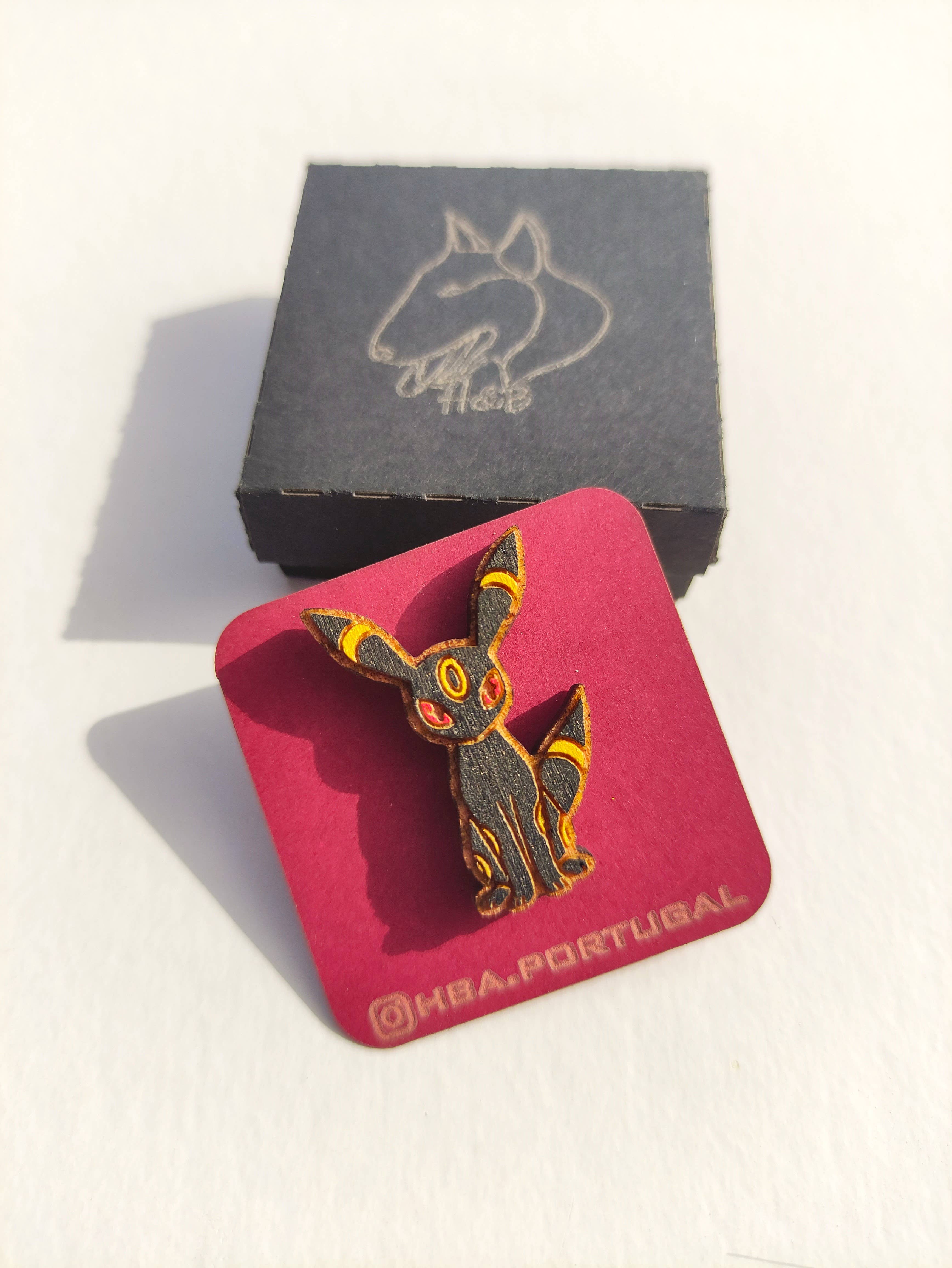 Herbs&Belles - Wholesale Lapel Pin/Button - Wooden Pokémon Pins, Eevee Evolutions, Geek Gift Anime Nerd7