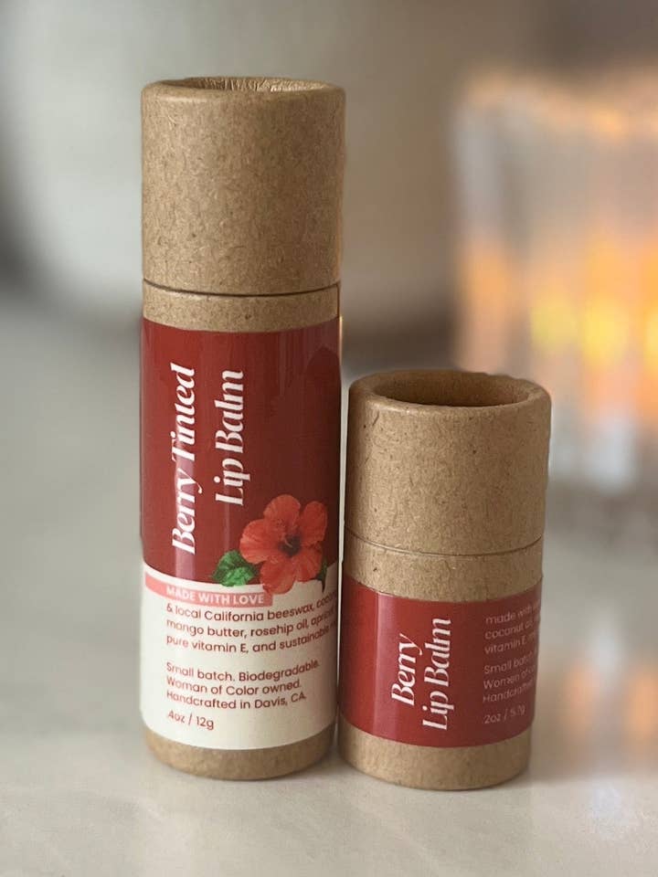 Berry Tinted BB Lip Balm | Natural & Hand-Poured | loveBB for wholesale by loveBB