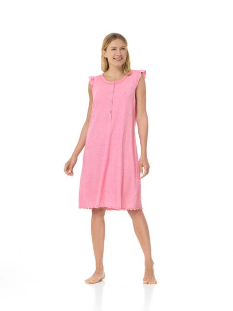 Serafino Wide Shoulder Nightgown, Lq102973 for wholesale by Linclalor S.P.A.