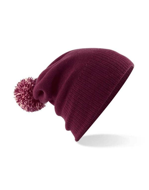 Logo Free Clothing – wholesale Beanie – Women's – Beechfield Snowstar® Beanie | Unisex | Two-Tone Pom-Pom | 25 Colours | One Size10