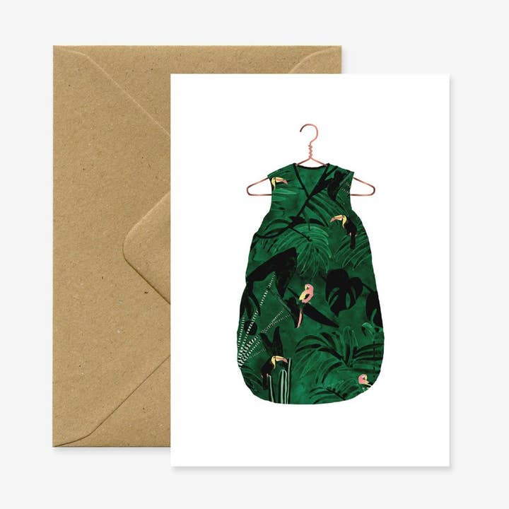 Baby Jungle - Kort til lykønskning for engroshandel hos ALL THE WAYS TO SAY - Europe