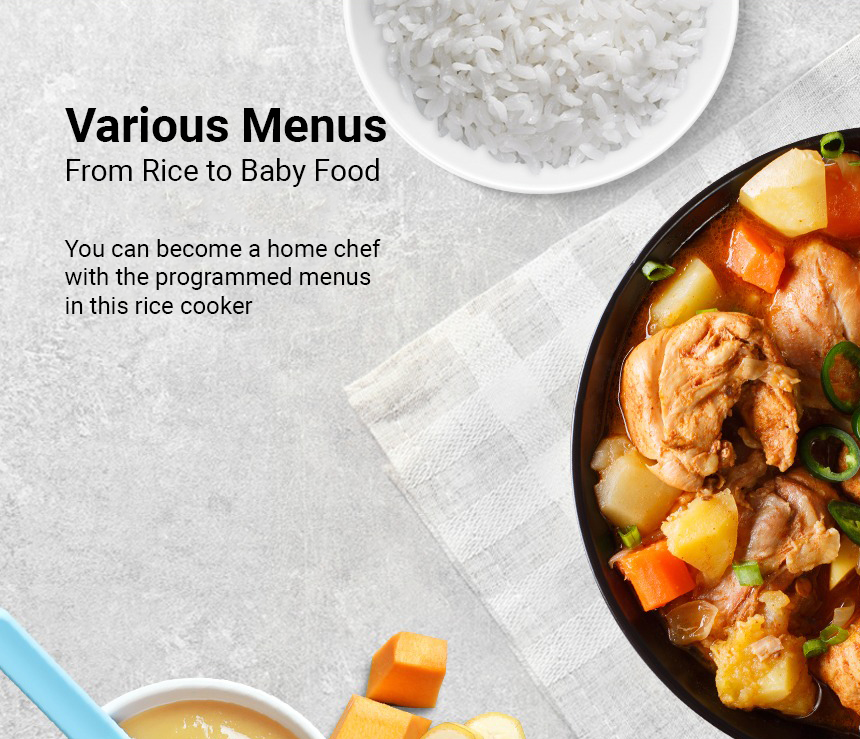 EMC - Wholesale Kitchen Appliance - Cuchen Creamy Micom Rice Cooker & Baby Food Maker 6 Cup3