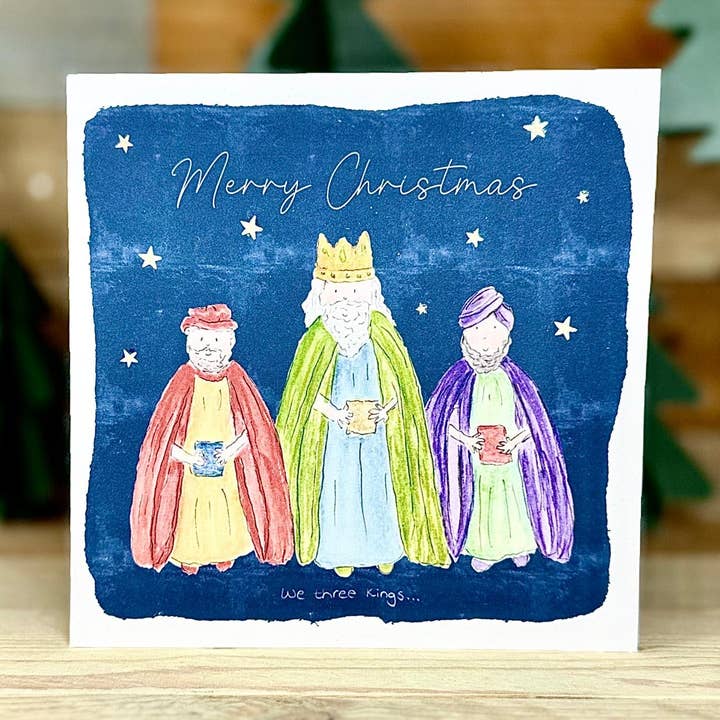 We Three Kings Christmas Card for wholesale by Arty Bee Designs