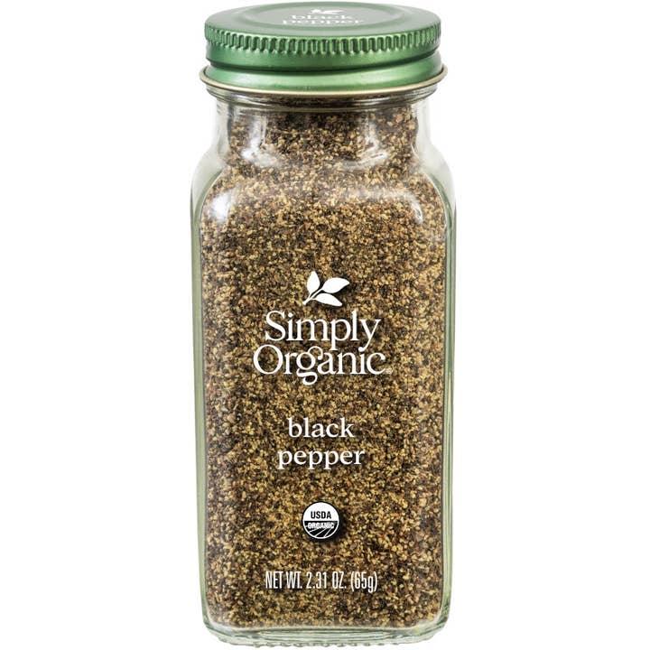 Simply Organic - Wholesale Dried Spice - Simply Organic Black Pepper, Certified Organic